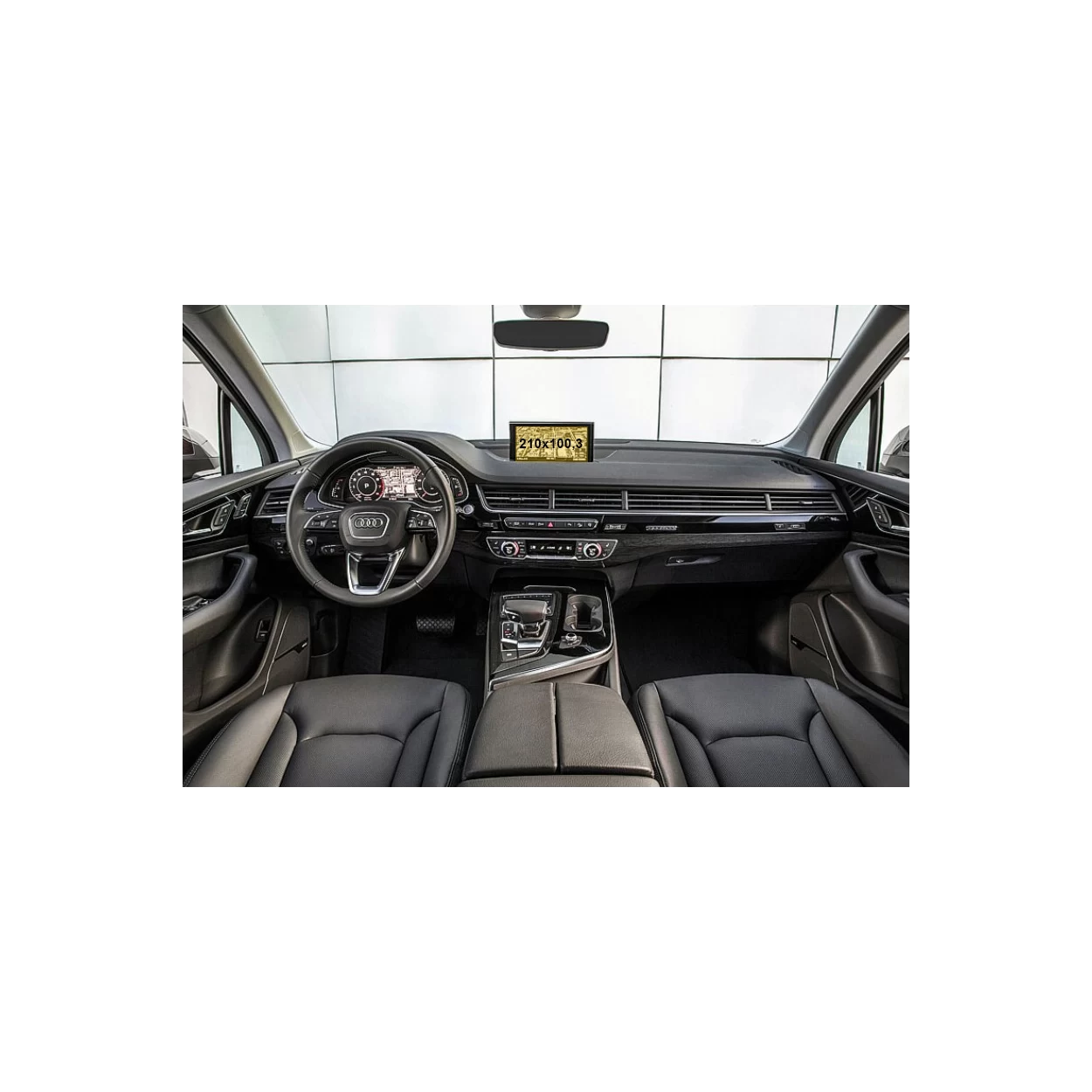 Audi Q7 II (4M) Pre-facelift 2016 - 2019 Multimedia 7" ExtraShield Screeen Protector