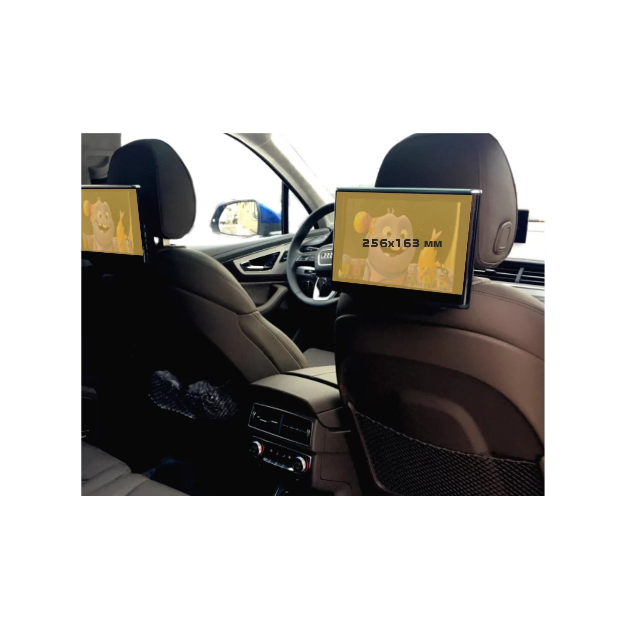 Audi Q7 II (4M) Pre-facelift 2016 - 2019 Passenger monitors (2 pcs.) ExtraShield Screeen Protector
