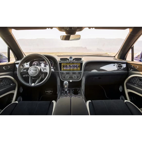 Bentley Bentayga 2020 - Present Multimedia 10,9" ExtraShield Screeen Protector