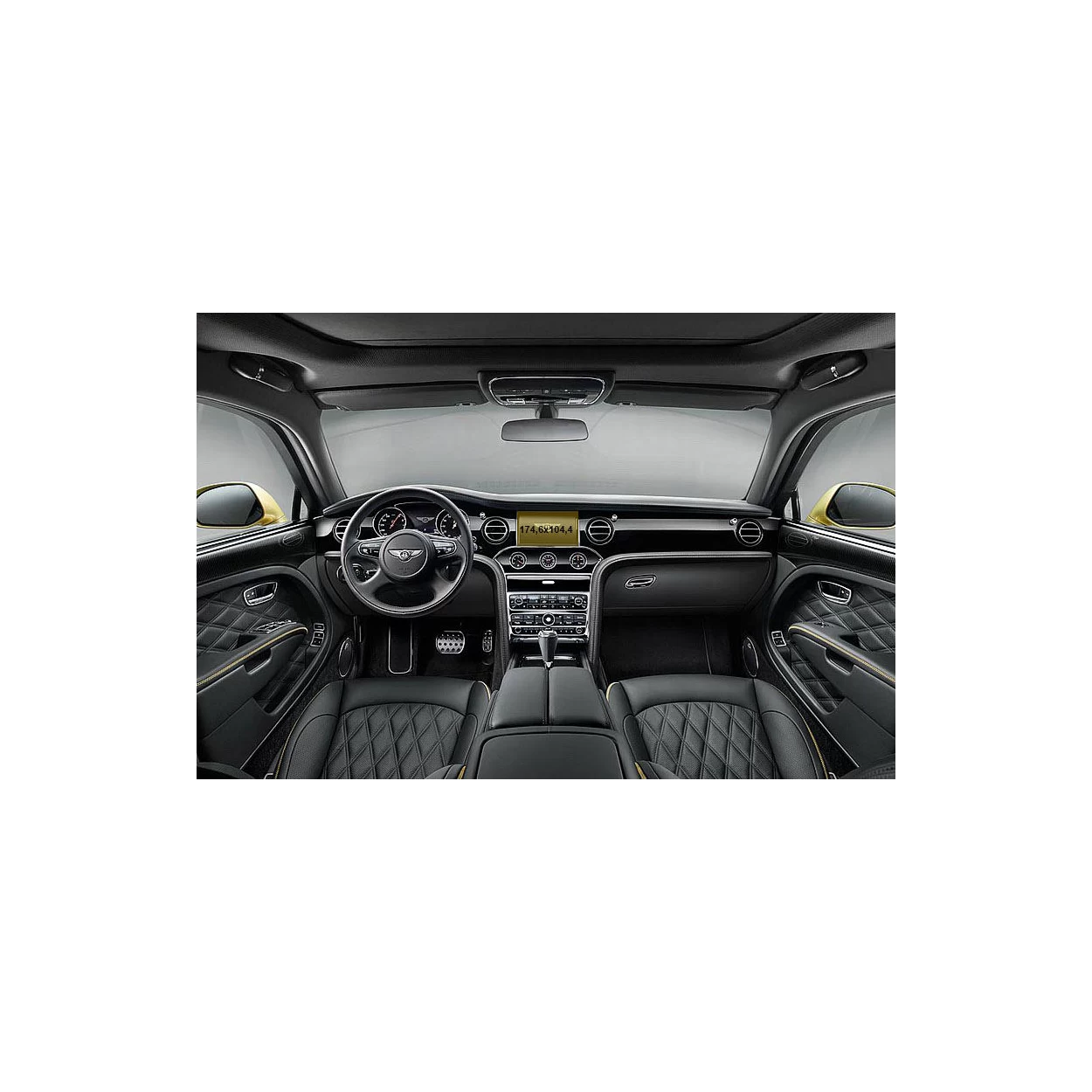 Bentley Mulsanne 2016 - Present Multimedia 8" ExtraShield Screeen Protector