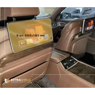 BMW 7 Series (G11/G12) 2019 - Present Passenger monitors (2pcs,) 10,2" ExtraShield Screeen Protector
