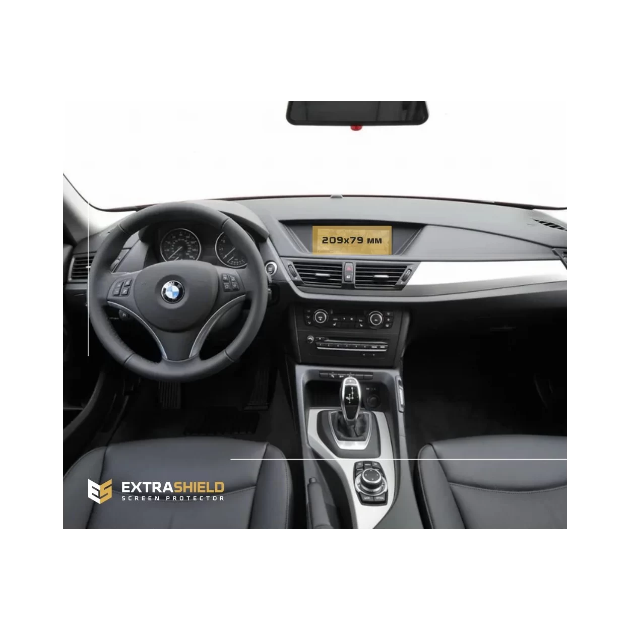 BMW X1 (E84) 2009 - 2012 Multimedia 8,8" ExtraShield Screeen Protector