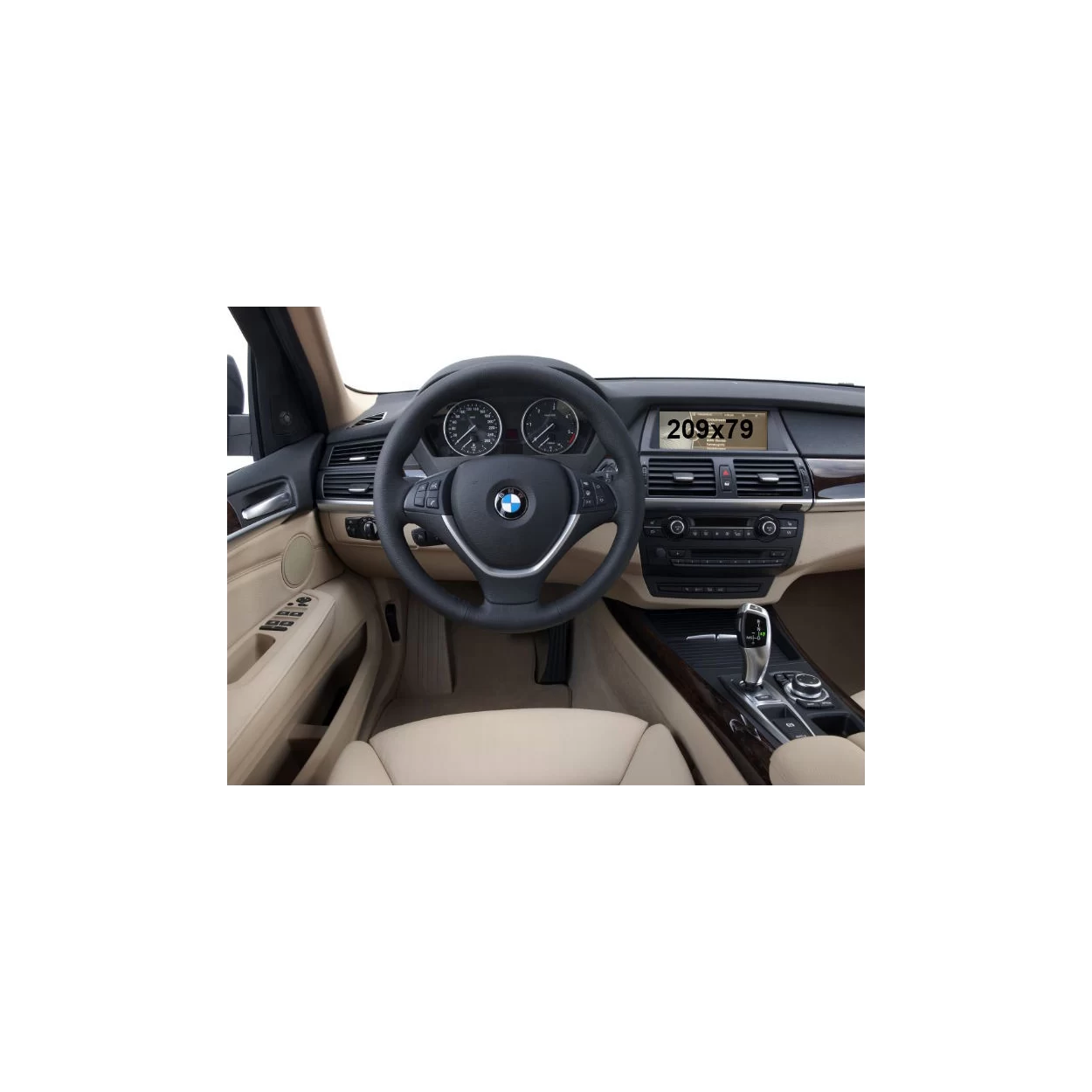 BMW X6 (E71) 2012 - 2014 Multimedia NBT 8,8" ExtraShield Screeen Protector