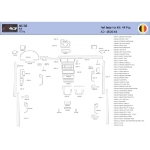 Audi A4 B7 2004–2008 Interior WHZ Dashboard trim kit 25 Parts 2