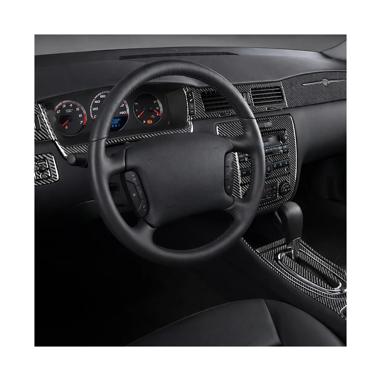 Chevrolet Impala 2006-2015 Interior WHZ Dashboard trim kit 21 Parts