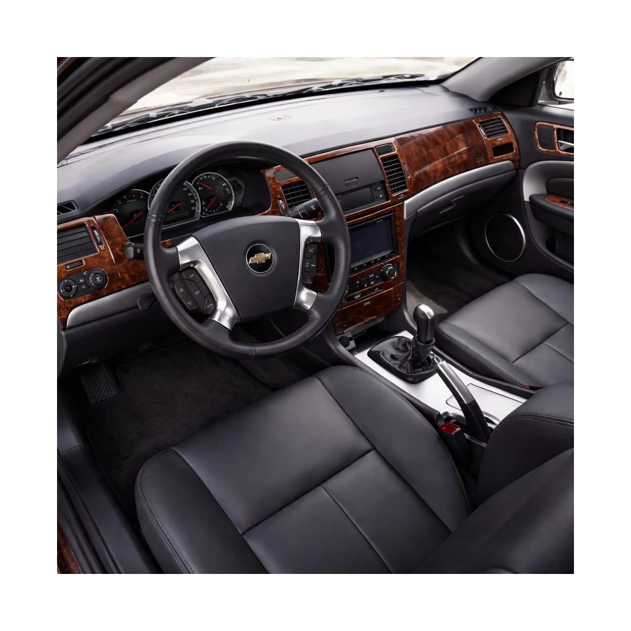 Chevrolet Epica 01.2007 3D Interior Dashboard Trim Kit Dash Trim Dekor 7-Parts