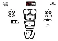 Dacia Lodgy 01.2013 3D Interior Dashboard Trim Kit Dash Trim Dekor 21-Parts - 2 - Interior Dash Trim Kit Dacia Lodgy 01.2013 3D Interior Dashboard Trim Kit Dash Trim Dekor 21-Parts - 2 - Interior Dash Trim Kit