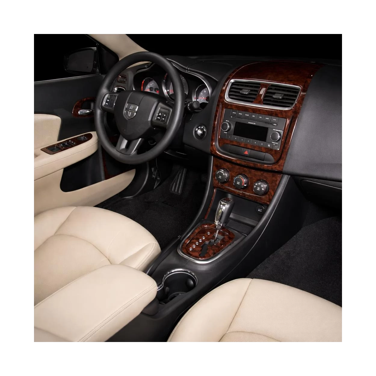 Dodge Avenger 2010-2014 Interior WHZ Dashboard trim kit 15 Parts