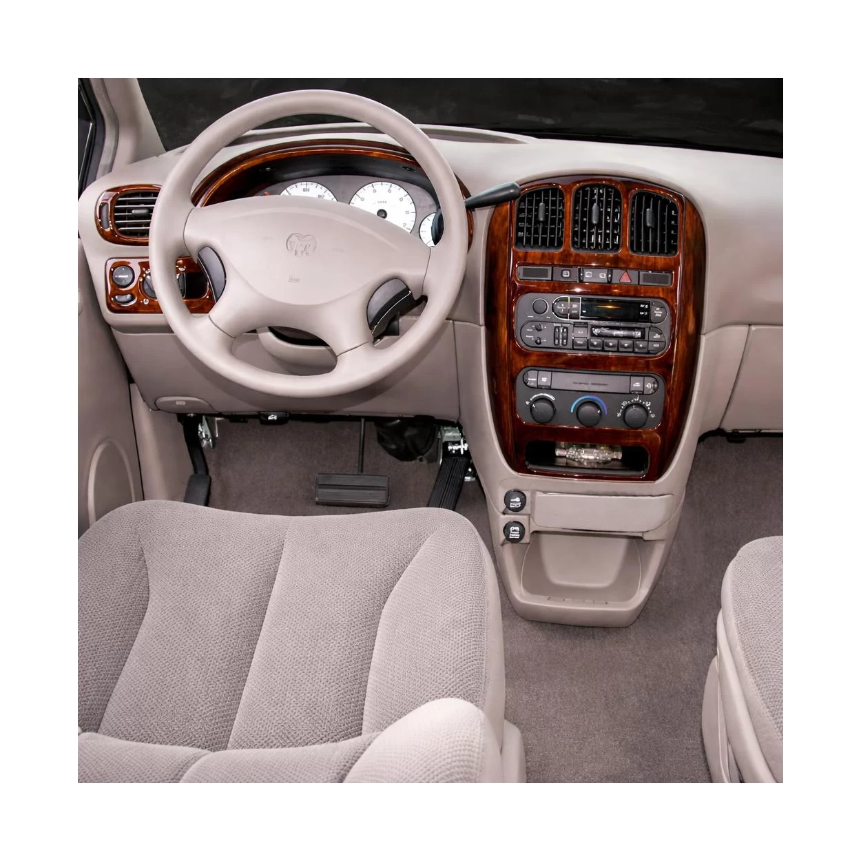 Dodge Caravan 2005-2007 Interior WHZ Dashboard trim kit 18 Parts