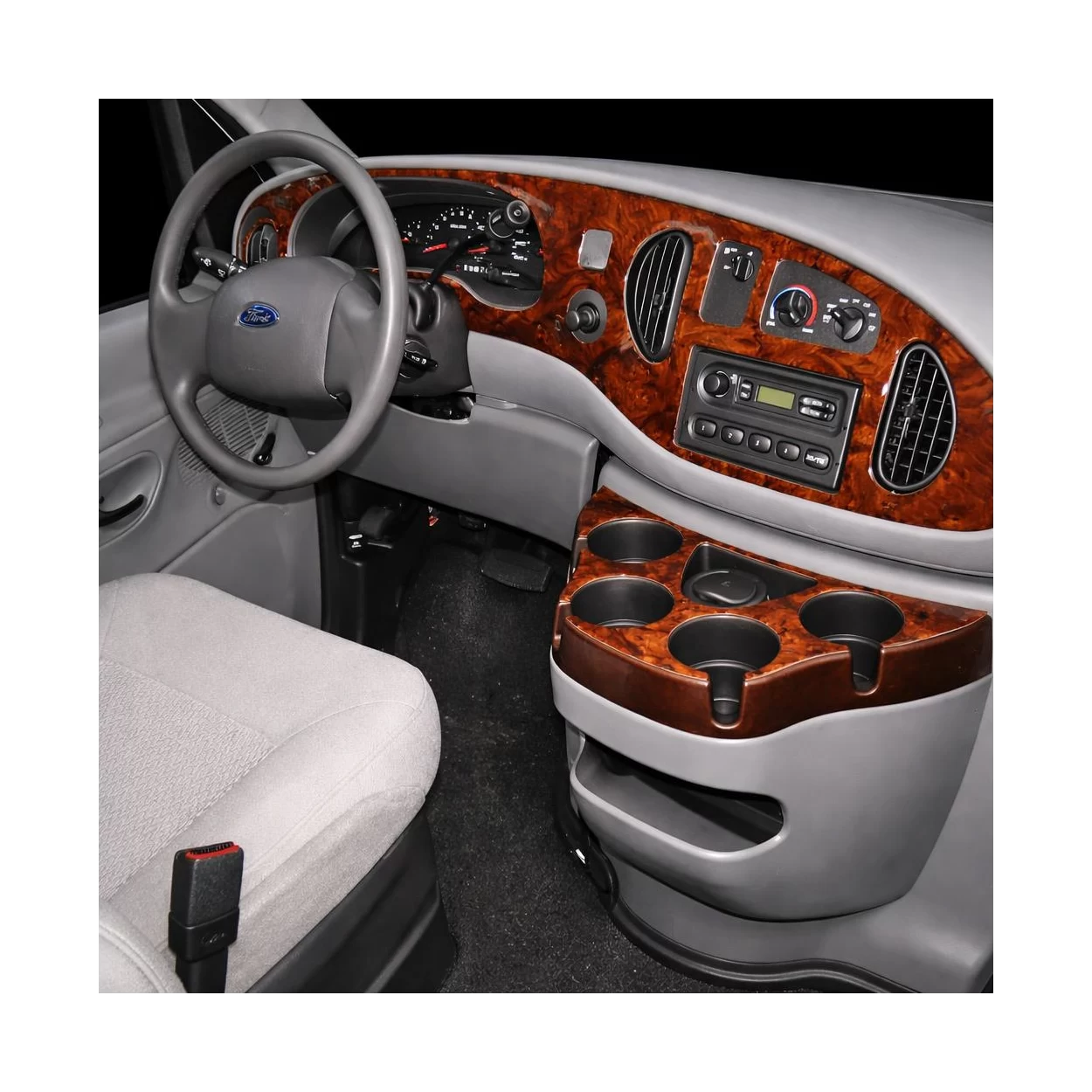 Ford E-Series E-Van 2008-2011 Interior WHZ Dashboard trim kit 10 Parts