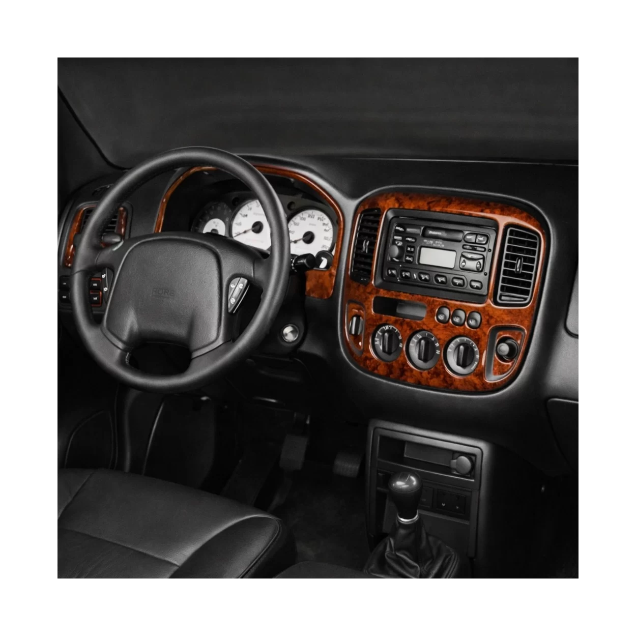 Ford Maverick II 2000-2005 Interior WHZ Dashboard trim kit 25 Parts