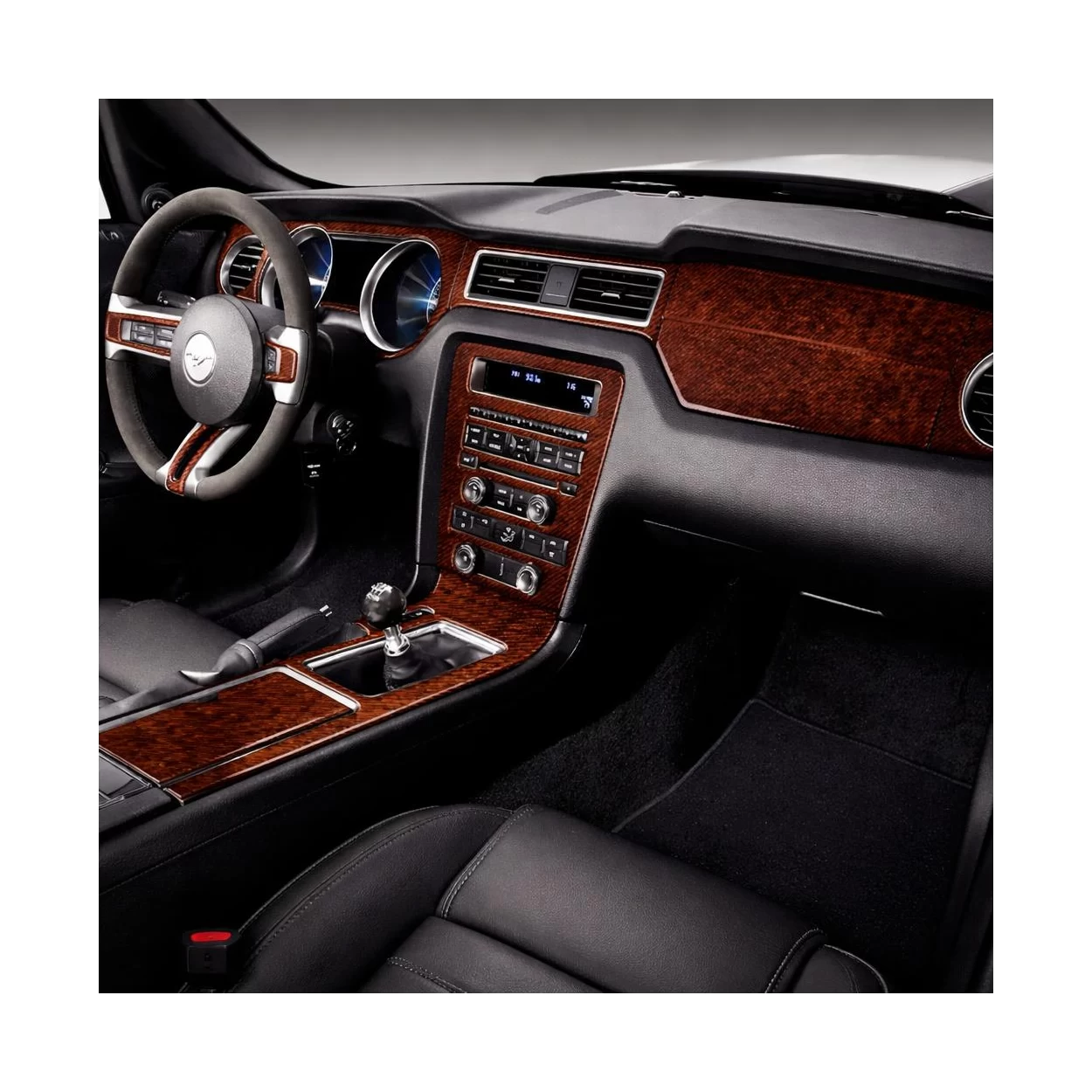 Ford Mustang  2010-2015 Interior WHZ Dashboard trim kit 22 Parts