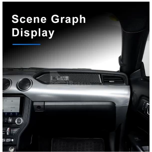 Ford Mustang  2015-2023 Interior WHZ Dashboard trim kit 47 Parts