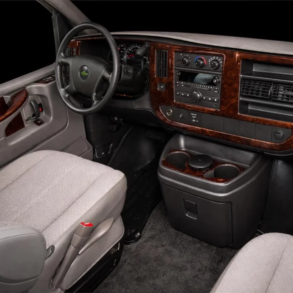 GMC Savana 2008-2020 Interior WHZ Dashboard trim kit 7 Parts