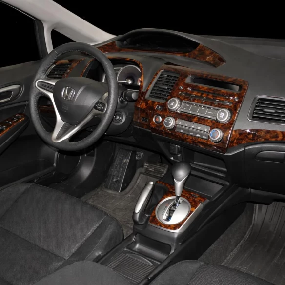 Honda Civic 2006-2011 Interior WHZ Dashboard trim kit 19 Parts