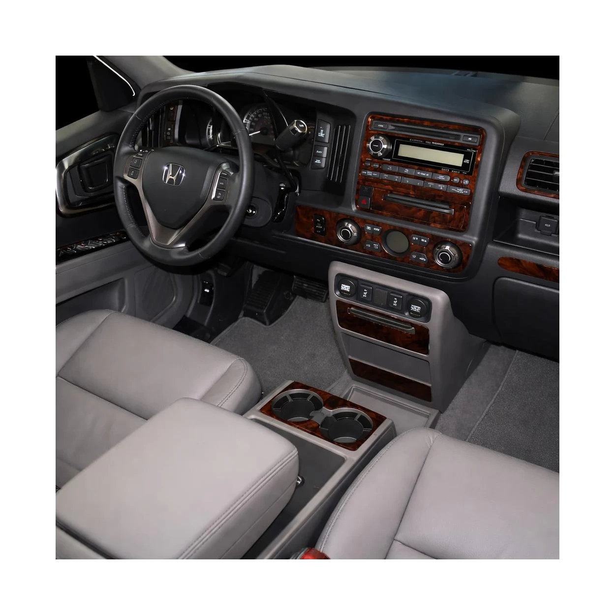 Honda Ridgeline YK1 2009-2017 Interior WHZ Dashboard trim kit 27 Parts