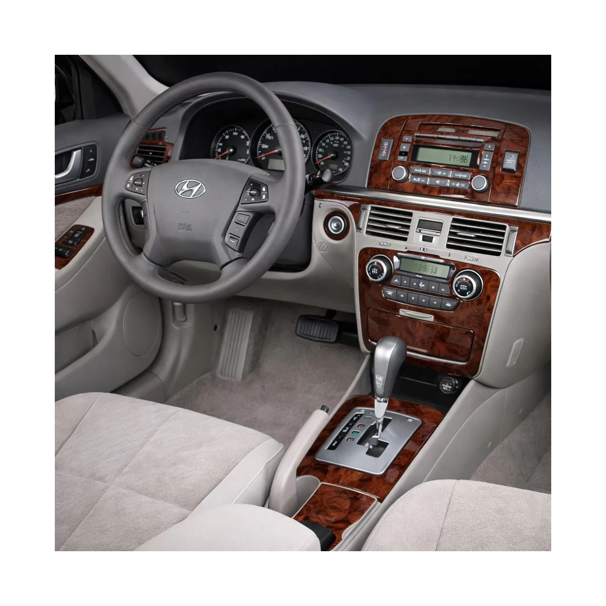 Hyundai Sonata 2006-2008 Interior WHZ Dashboard trim kit 43 Parts