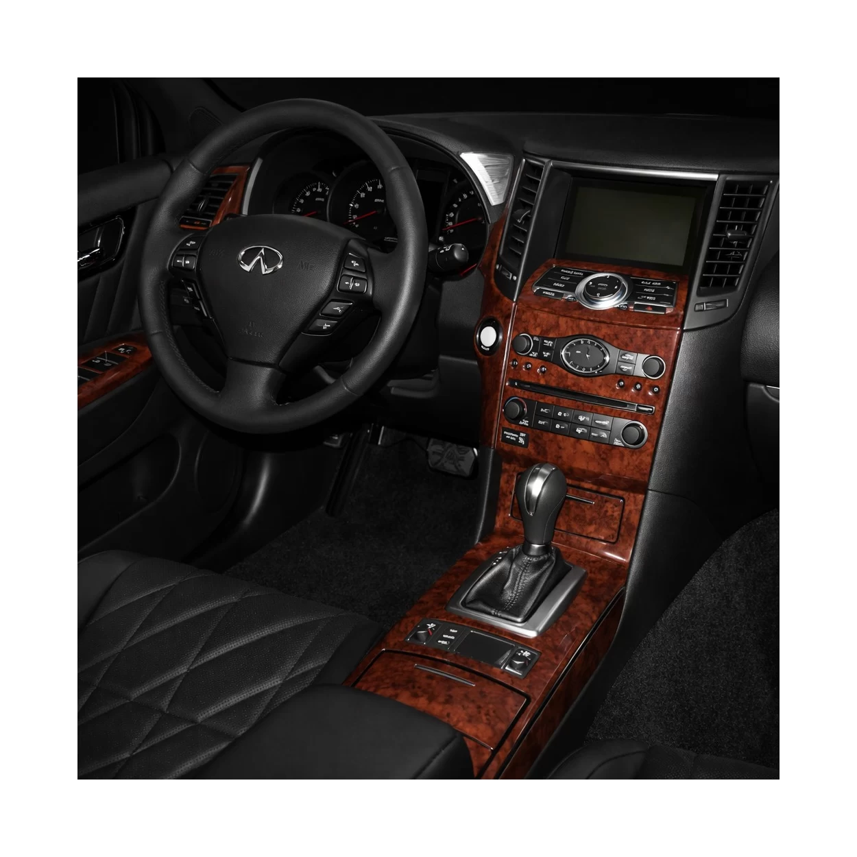 Infiniti FX S51 2009-2017 Interior WHZ Dashboard trim kit 25 Parts