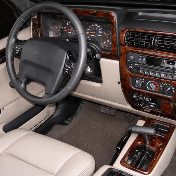 Jeep Wrangler 2003 Interior WHZ Dashboard trim kit 14 Parts