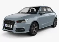 AUDI A1 dekor palubnej dosky | Drevo a karbón