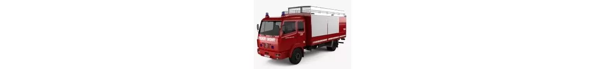 Trucks MERCEDES LKW MB NG SK Carbon Fiber, Wooden look dash trim kits