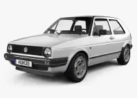 VW GOLF II dekor palubnej dosky | Drevo a karbón