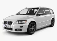 V50 dekor palubnej dosky | Drevo a karbón