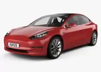 MODEL 3 dekor palubnej dosky | Drevo a karbón