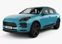 MACAN dekor palubnej dosky | Drevo a karbón