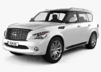 QX80 dekor palubnej dosky | Drevo a karbón