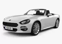 124 SPYDER dekor palubnej dosky | Drevo a karbón